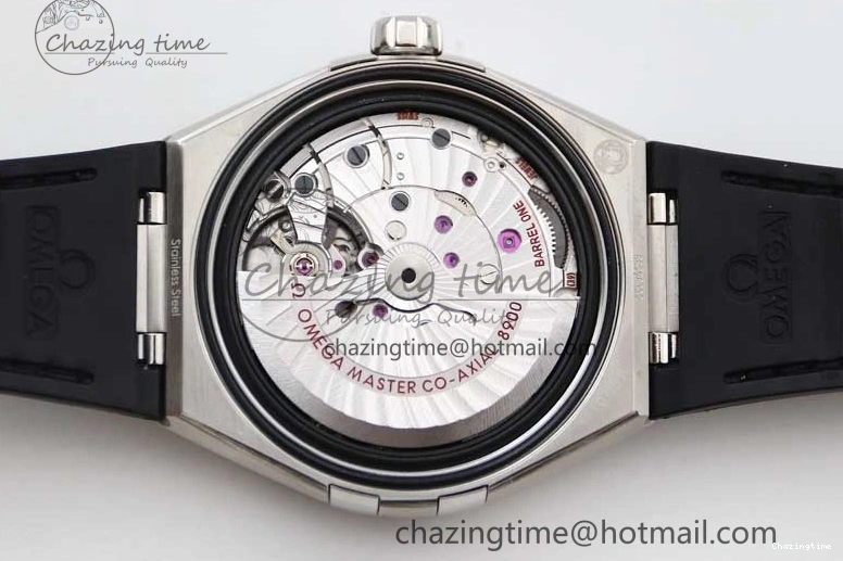 1231 Constellation SS SBF 1:1 Best Edition White Dial on Black Gummy Strap A8900 Super Clone Attractive 7799